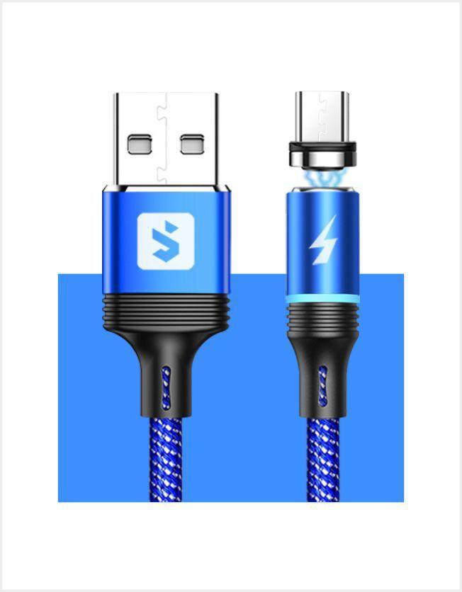 Cabo Usb Magnético 3 em 1 micro usb tipo c Android e
