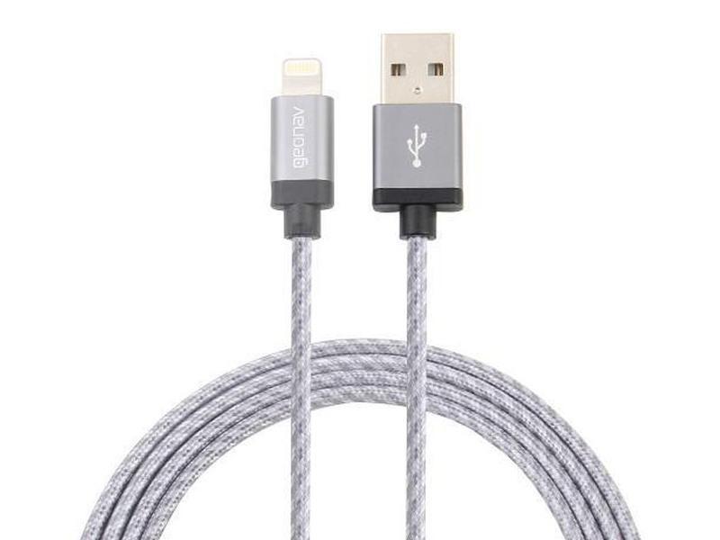 Cabo USB para iPhone 5/5S/6S Geonav, 8 Pinos Titaniun