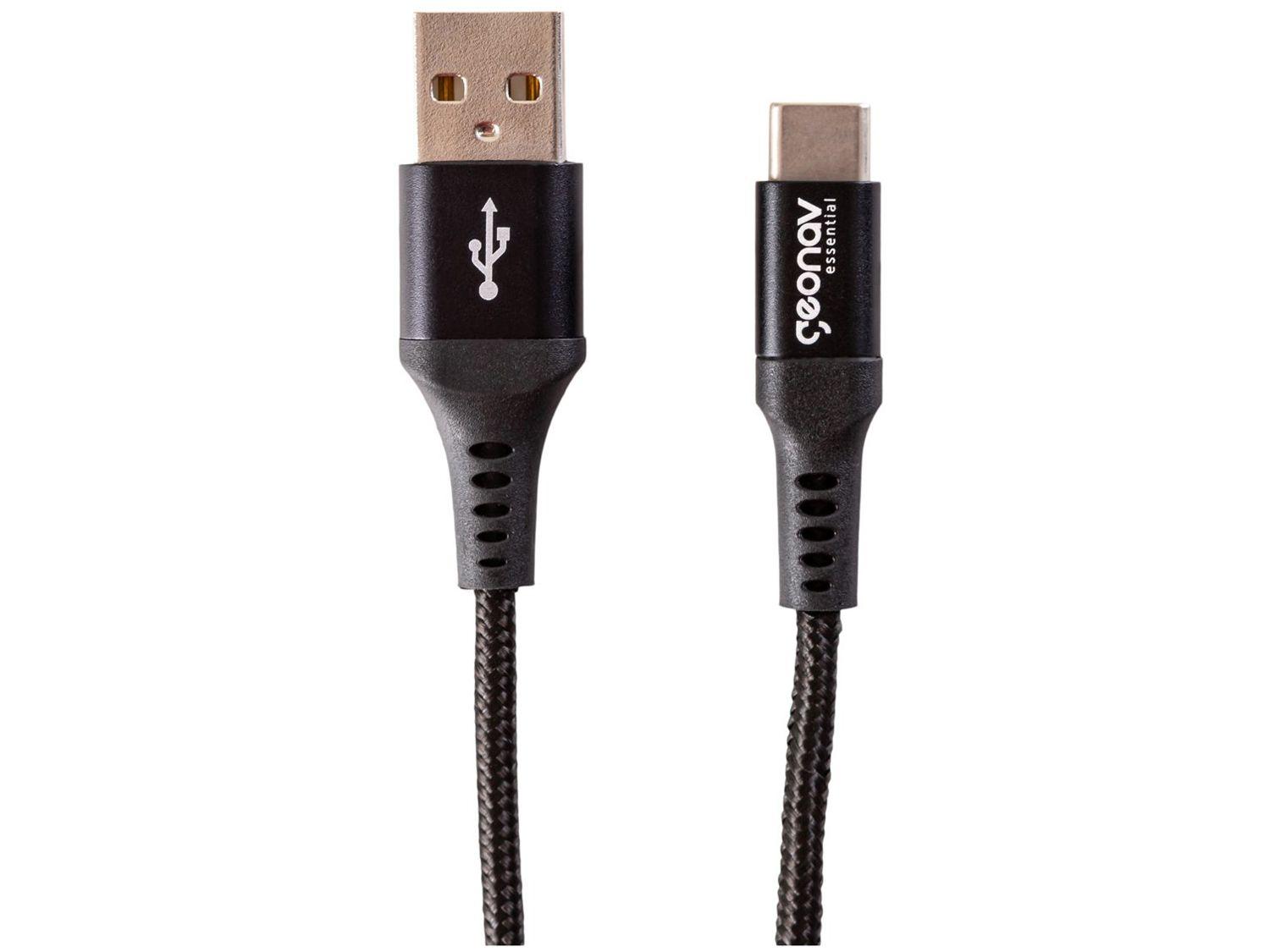 Cabo USB/USB-C 1m Ultraresistente