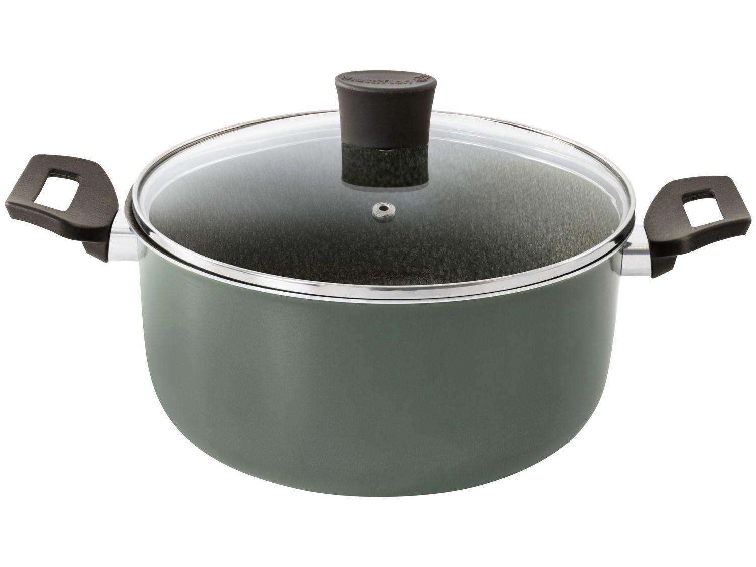 Caçarola Multiflon Antiaderente  de Alumínio 20cm 2,7L Verde Ekó