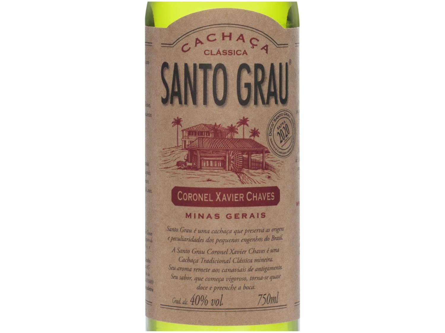 Cachaça Santo Grau Clássica Coronel Xavier Chaves