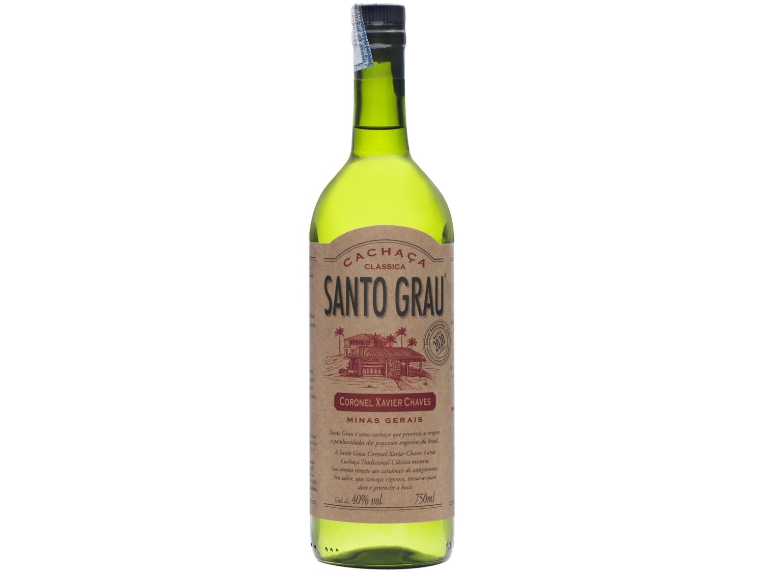 Cachaça Santo Grau Clássica Coronel Xavier Chaves