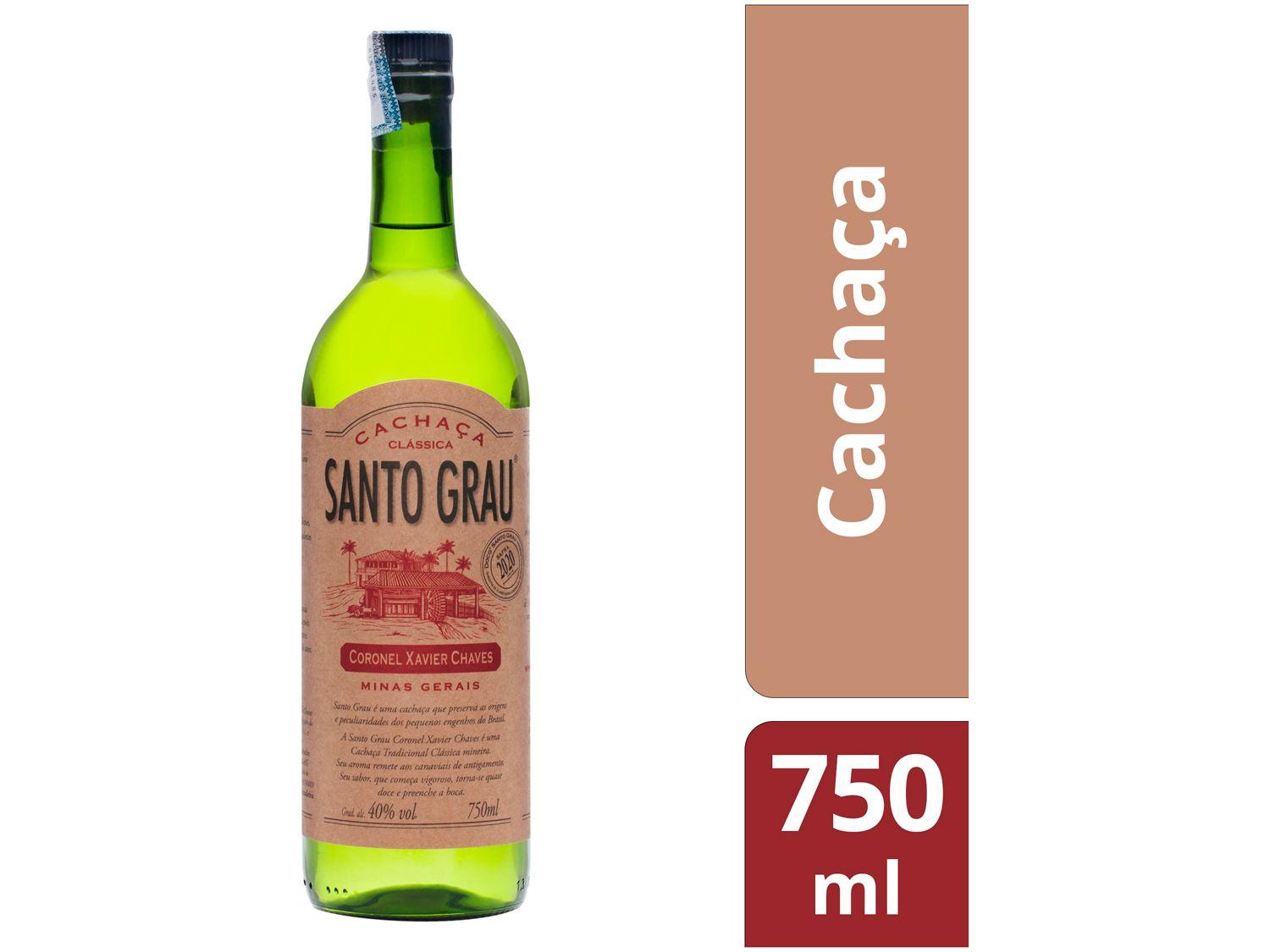 Cachaça Santo Grau Clássica Coronel Xavier Chaves