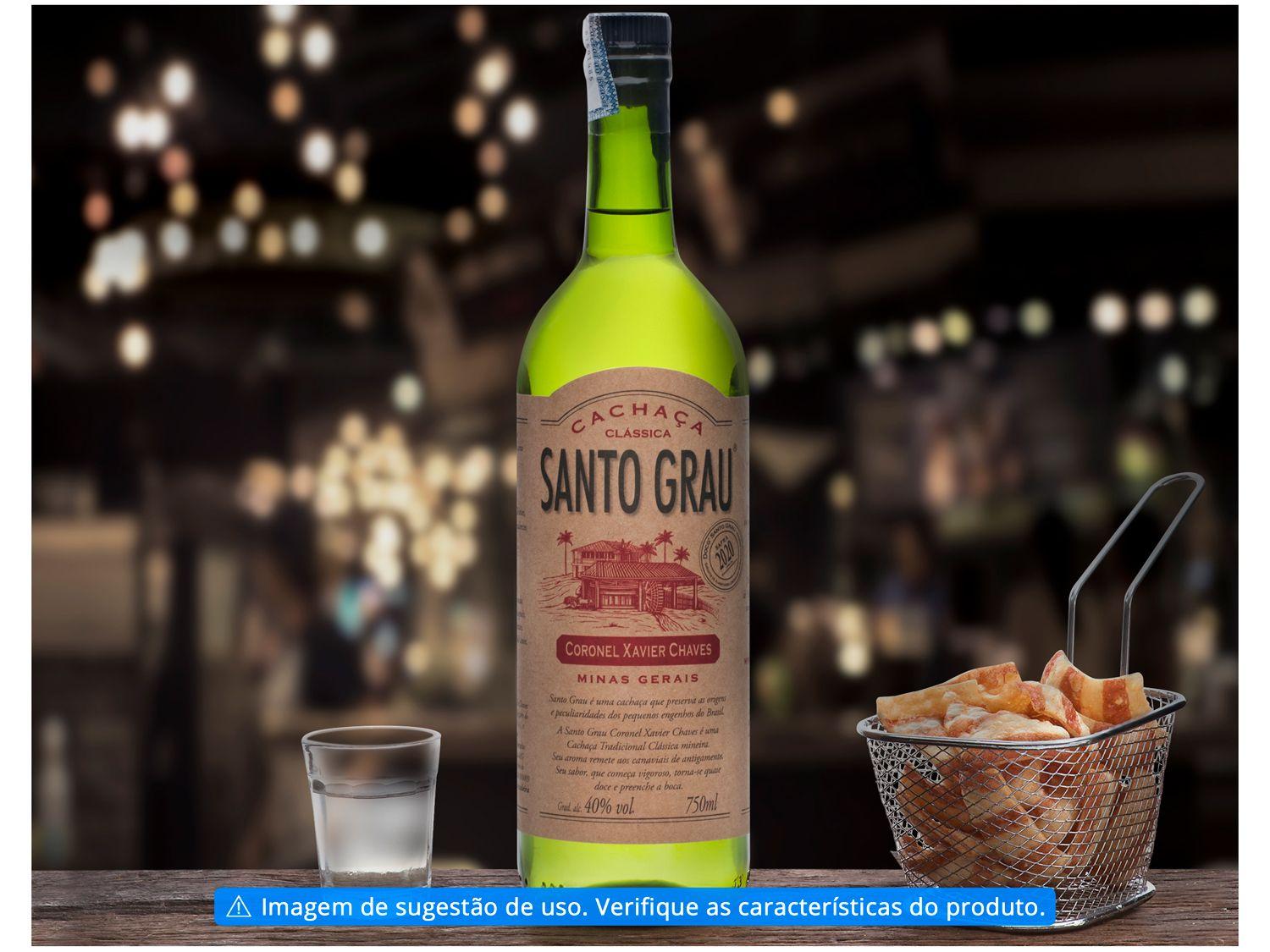 Cachaça Santo Grau Clássica Coronel Xavier Chaves