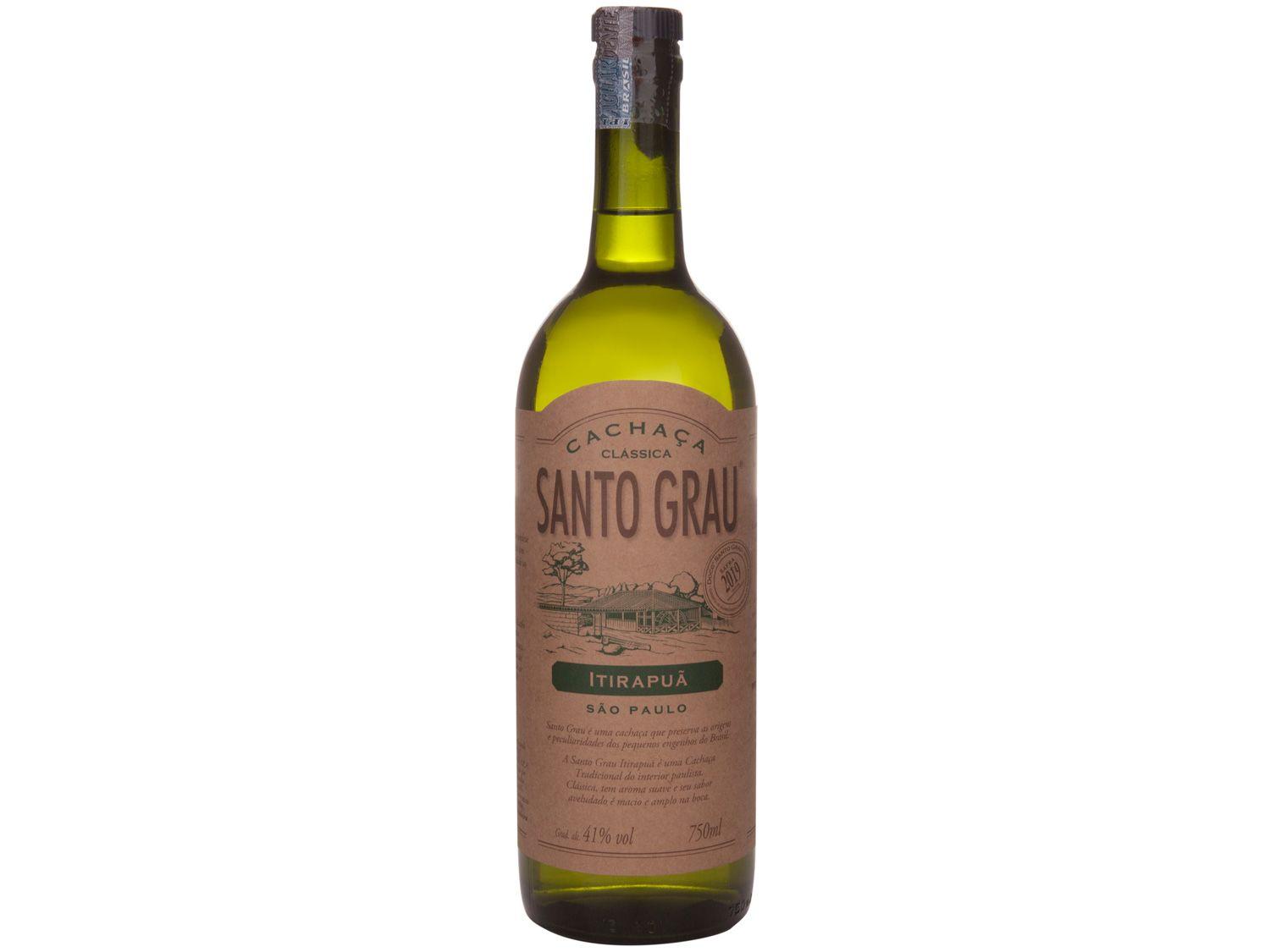 Cachaça Santo Grau Clássica Itirapuã 750ml