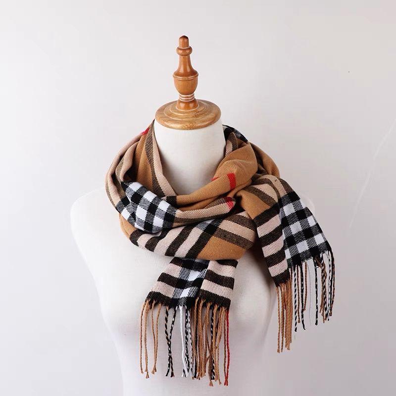 Cachecol xadrez burberry replica hot sale