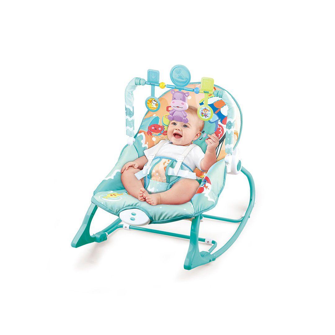 Imagem de Cadeira Cadeirinha Bebê Descanso Vibratória Musical - 18kg