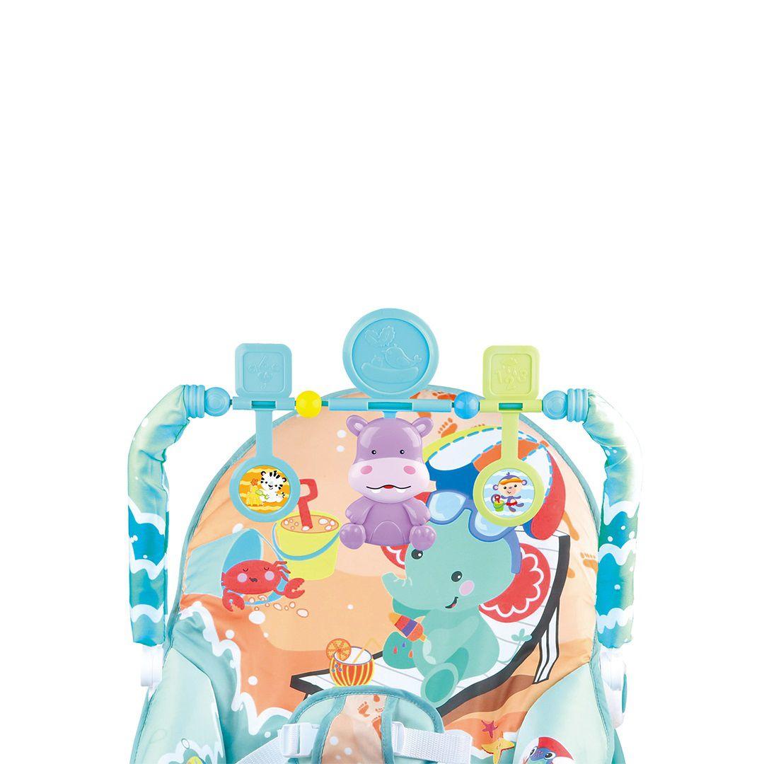 Imagem de Cadeira Cadeirinha Bebê Descanso Vibratória Musical - 18kg