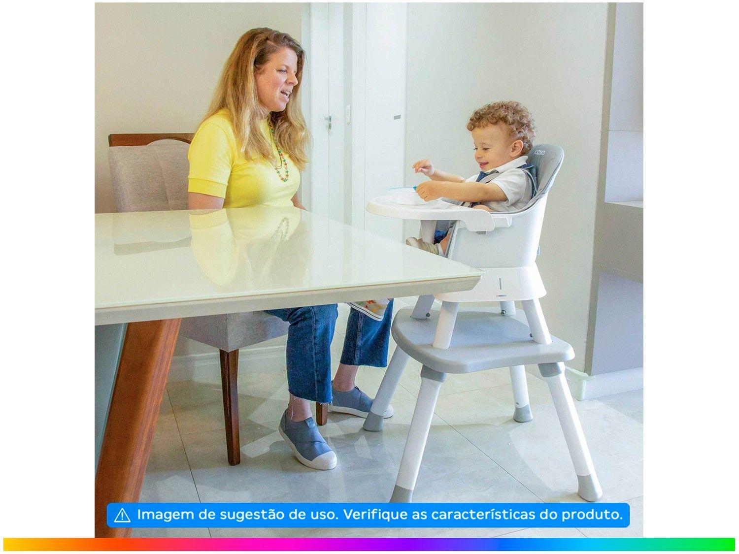 Cadeira de Alimentação 8 em 1 Cosco Kids Convertty 2 Posições de Altura até 23kg