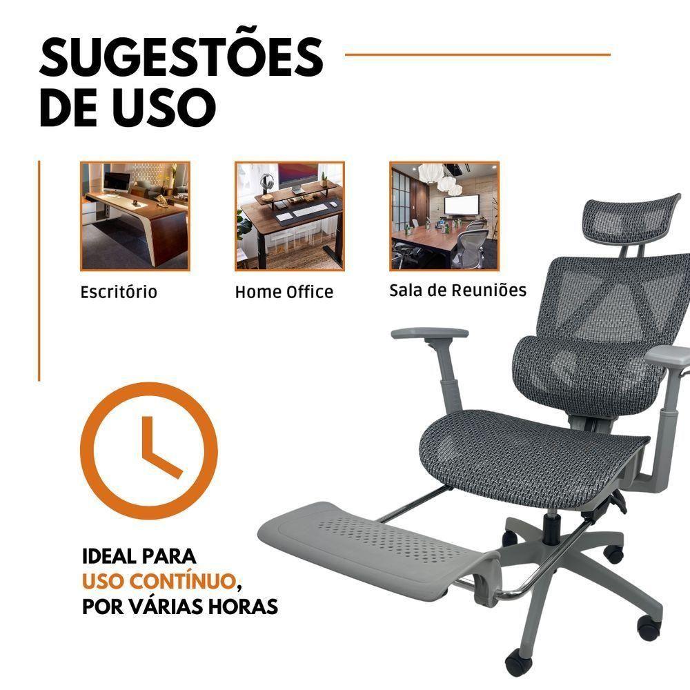 Cadeira De Escritório Presidente Executiva Oficial Titan – Preto