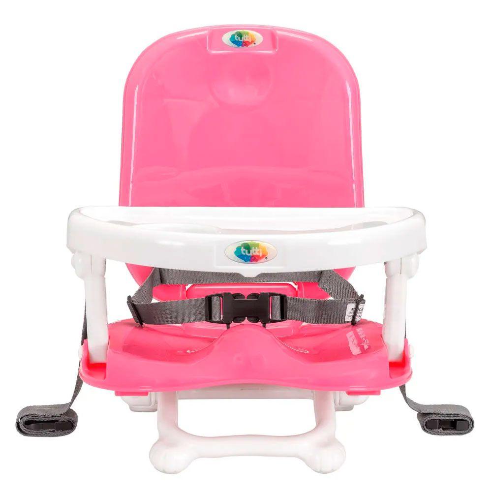 Cadeira De Refeicao Portatil Papinha Para Bebe Tutti Baby Rosa Cadeira De Alimentacao Portatil Magazine Luiza