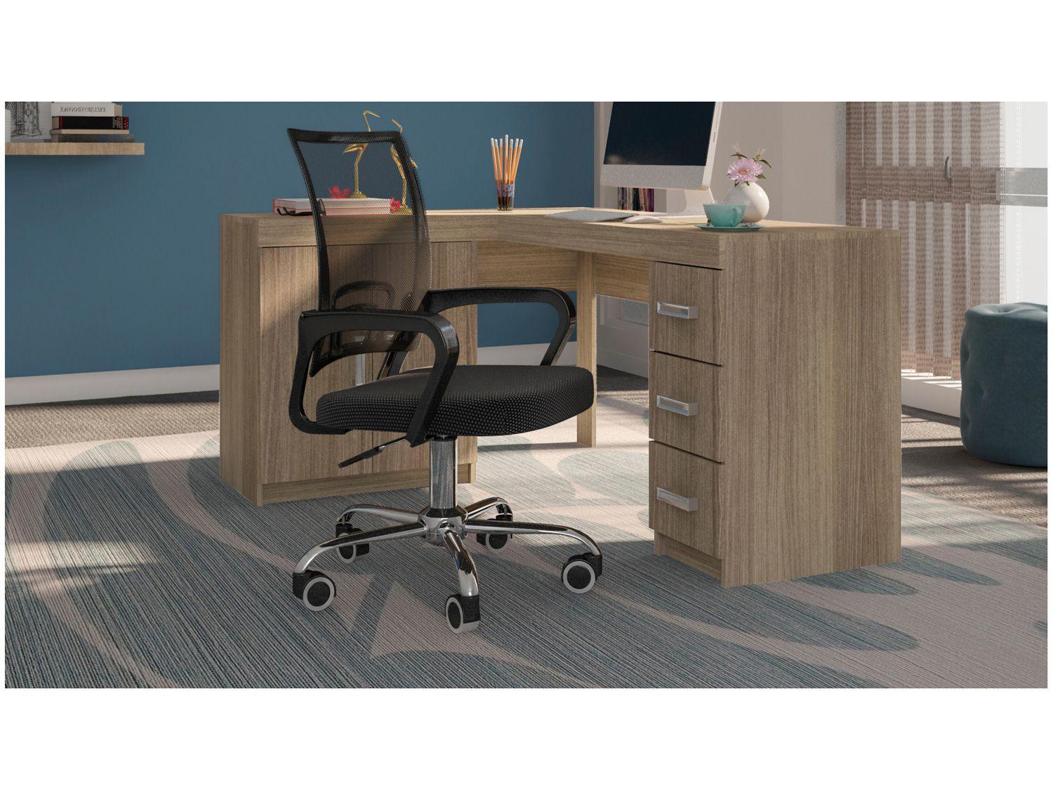 Imagem de Cadeira em Aço de Escritório Giratória Travel Max