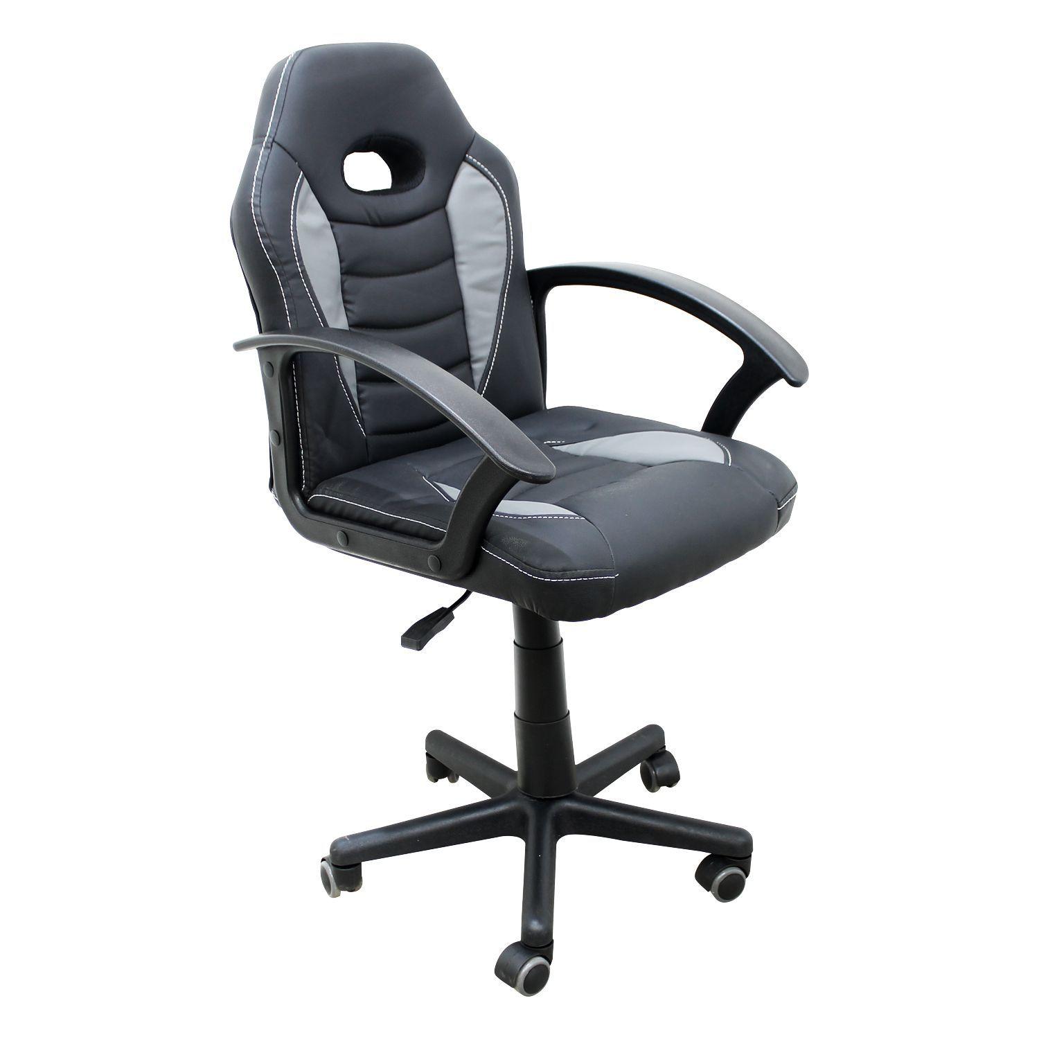 Cadeira Gamer Infantil Preta com Azul MK-861 - Makkon em Promoção | Ofertas  na Americanas