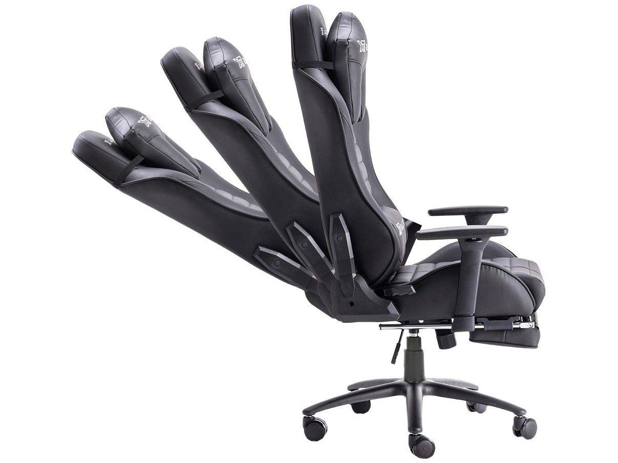 Cadeira Gamer XT Racer Reclinável Giratória Preta Platinum W Series