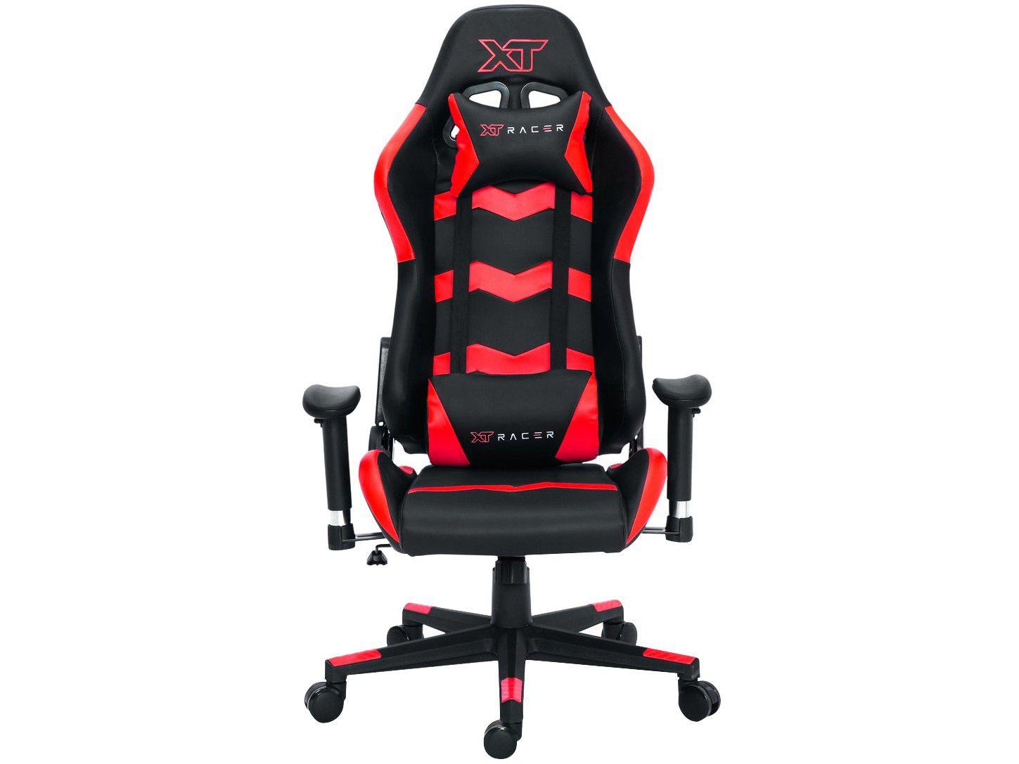 Cadeira Gamer XT Racer Reclinável Preta e Vermelha Speed Series XTS140