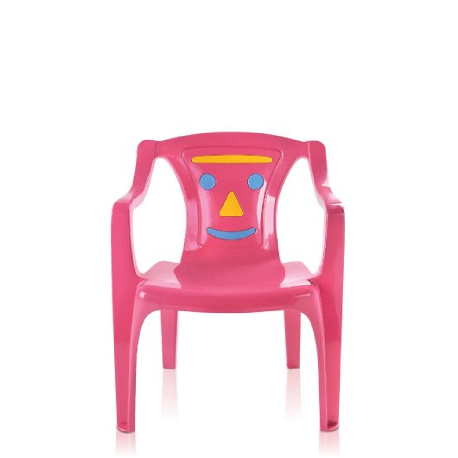 Cadeira infantil rosa arqplast - Playground - Magazine Luiza