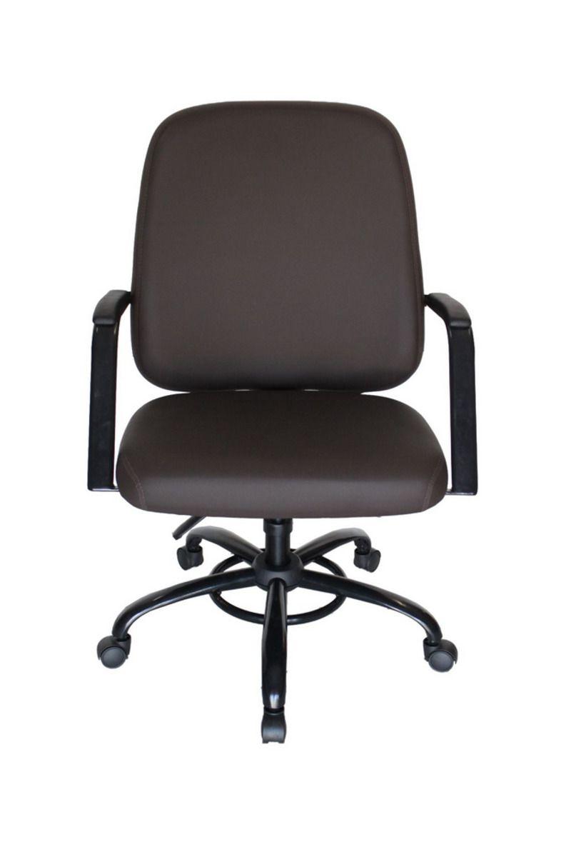 Cadeira para Obesos até 200kg Linha Obeso Marrom Design office Cadeira de Escritório Cadeira para Obesos até 200kg Linha Obeso Marrom Design office Cadeira de Escritório
