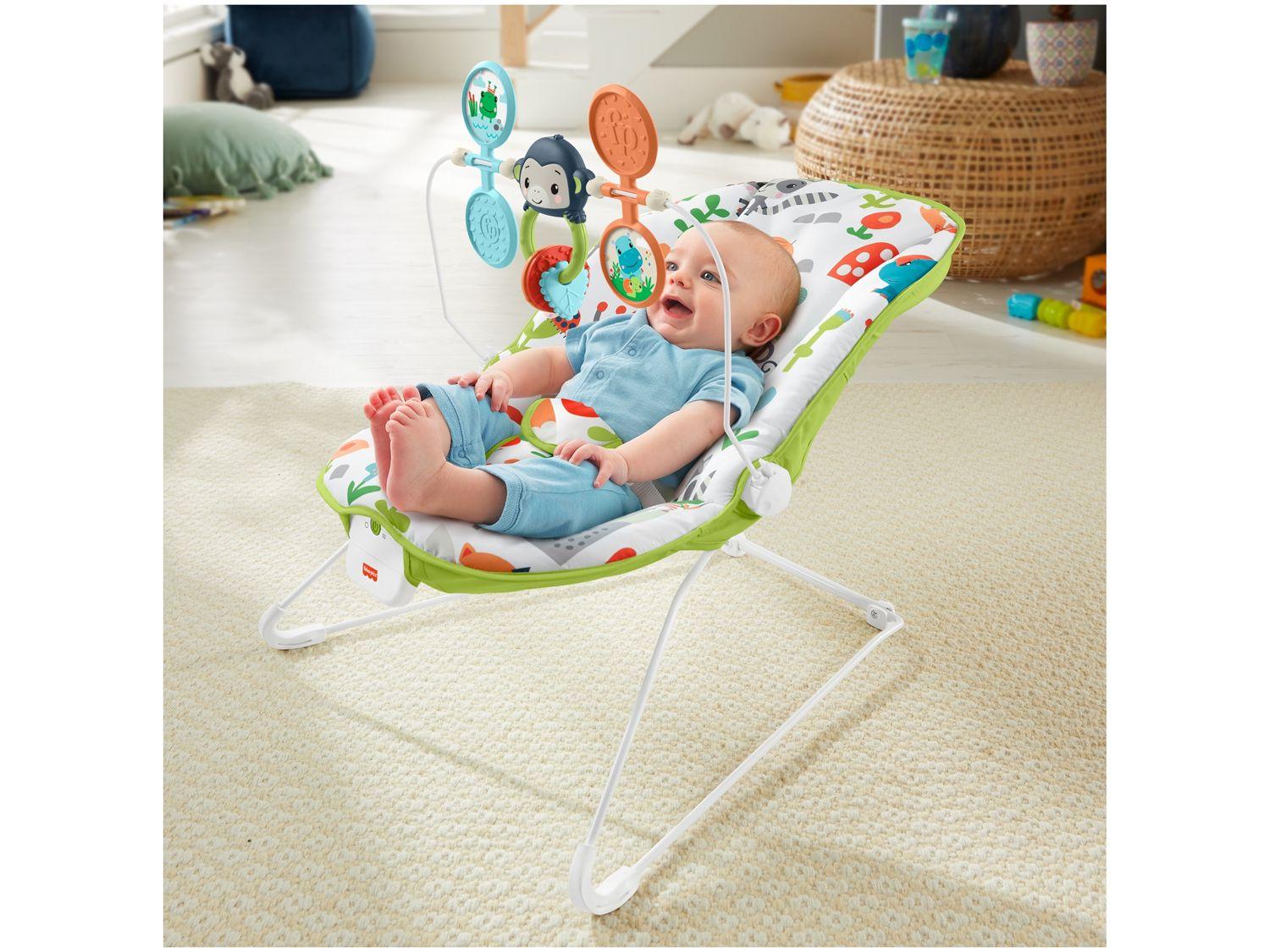 Cadeirinha de Descanso Fisher-Price FP Core HCF38 - Amigos da Selva 0 a ...