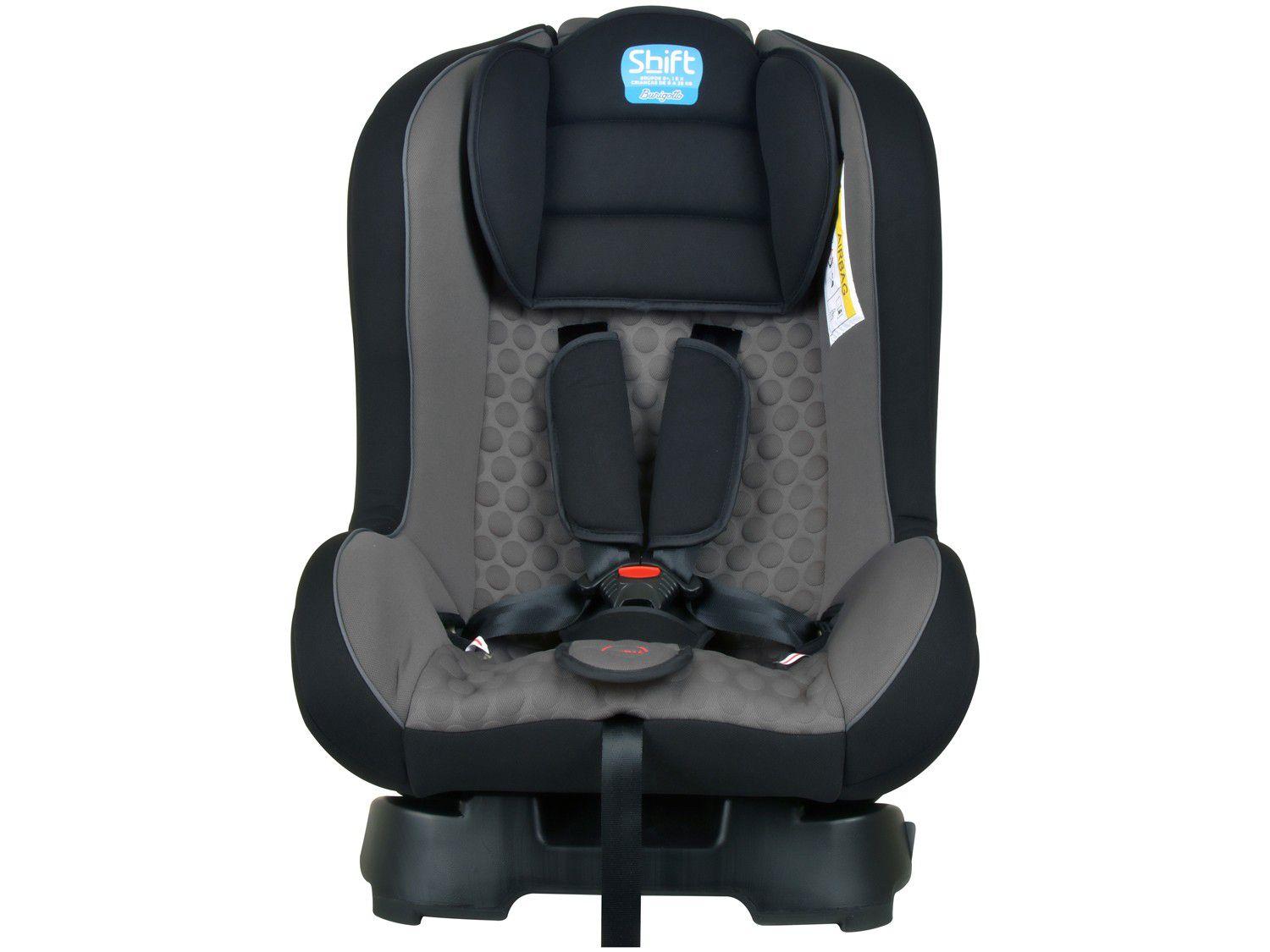 Cadeira Cadeirinha para Auto Carro Bebe Reclinável 3 Posições Shift Gray -  Burigotto