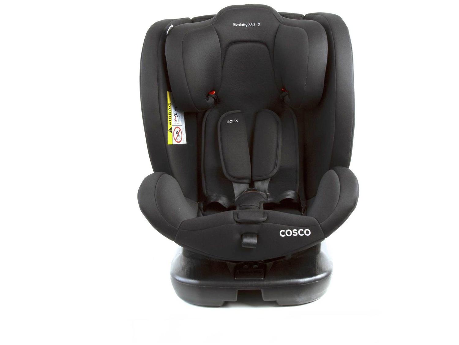 Cadeirinha para Auto Reclinável com Isofix Cosco Kids Evolutty 0 a 36kg 4 Posições 360º