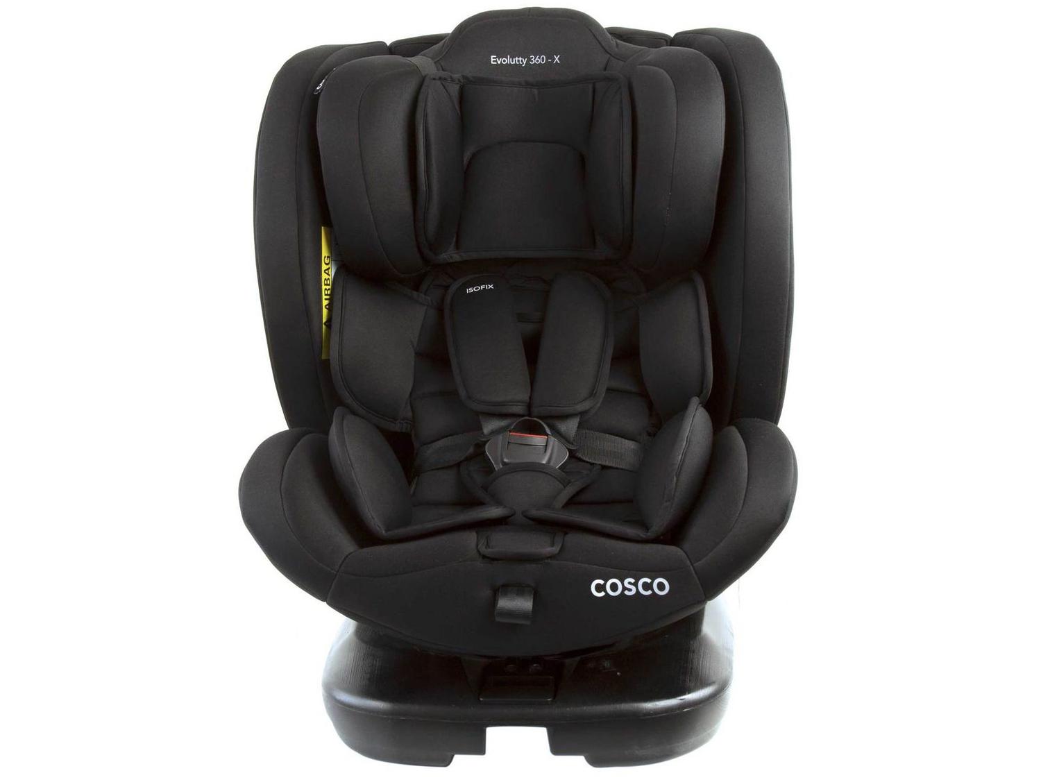 Cadeirinha para Auto Reclinável com Isofix Cosco Kids Evolutty 0 a 36kg 4 Posições 360º