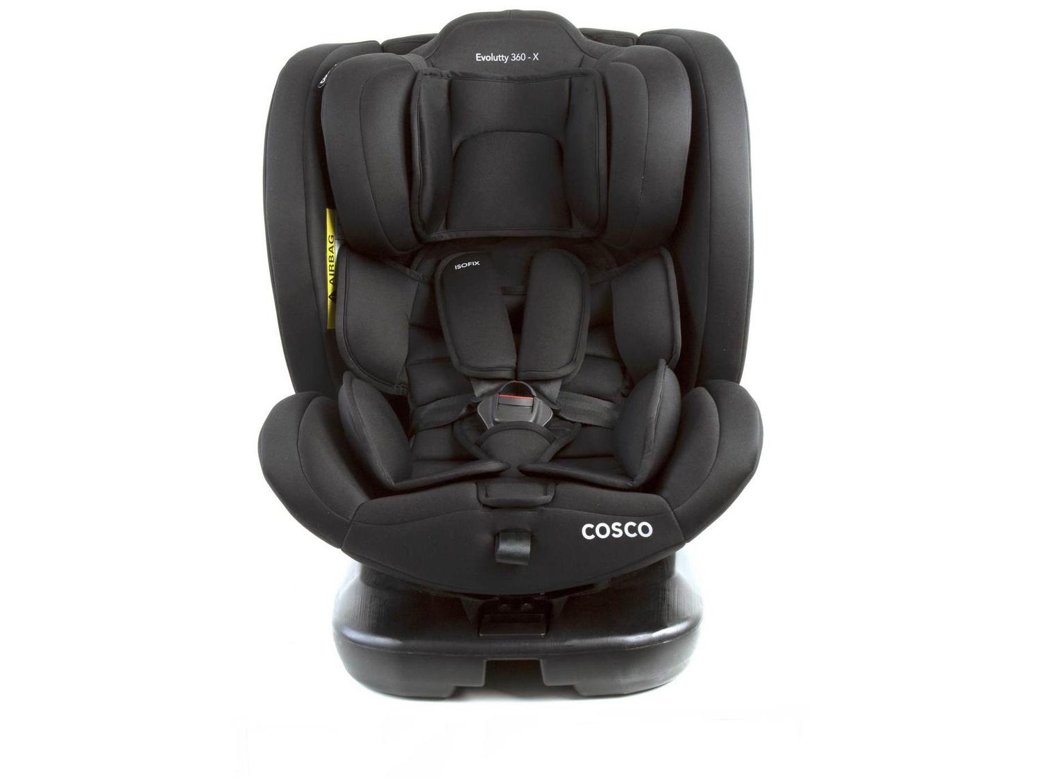 Cadeirinha para Auto Reclinável com Isofix Cosco Kids Evolutty 0 a 36kg 4 Posições 360º
