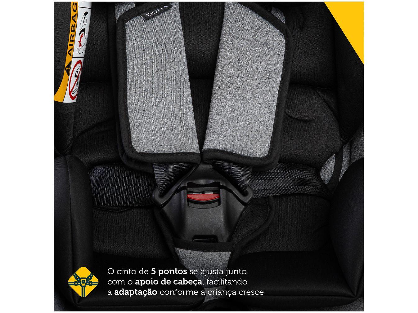 Cadeirinha para Auto Reclinável com Isofix