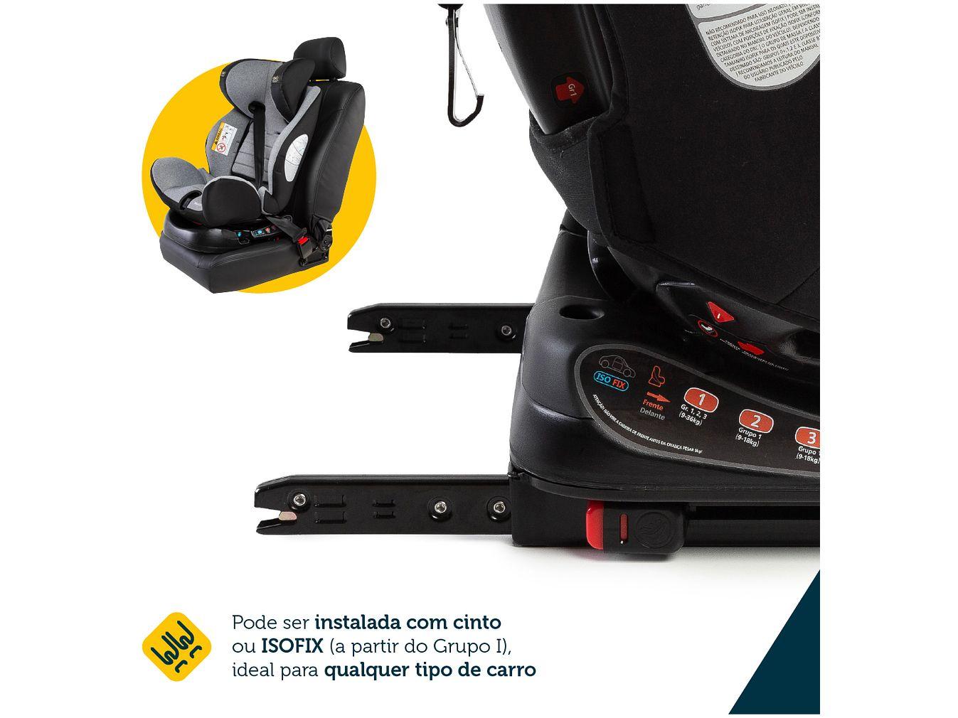 Cadeirinha para Auto Reclinável com Isofix