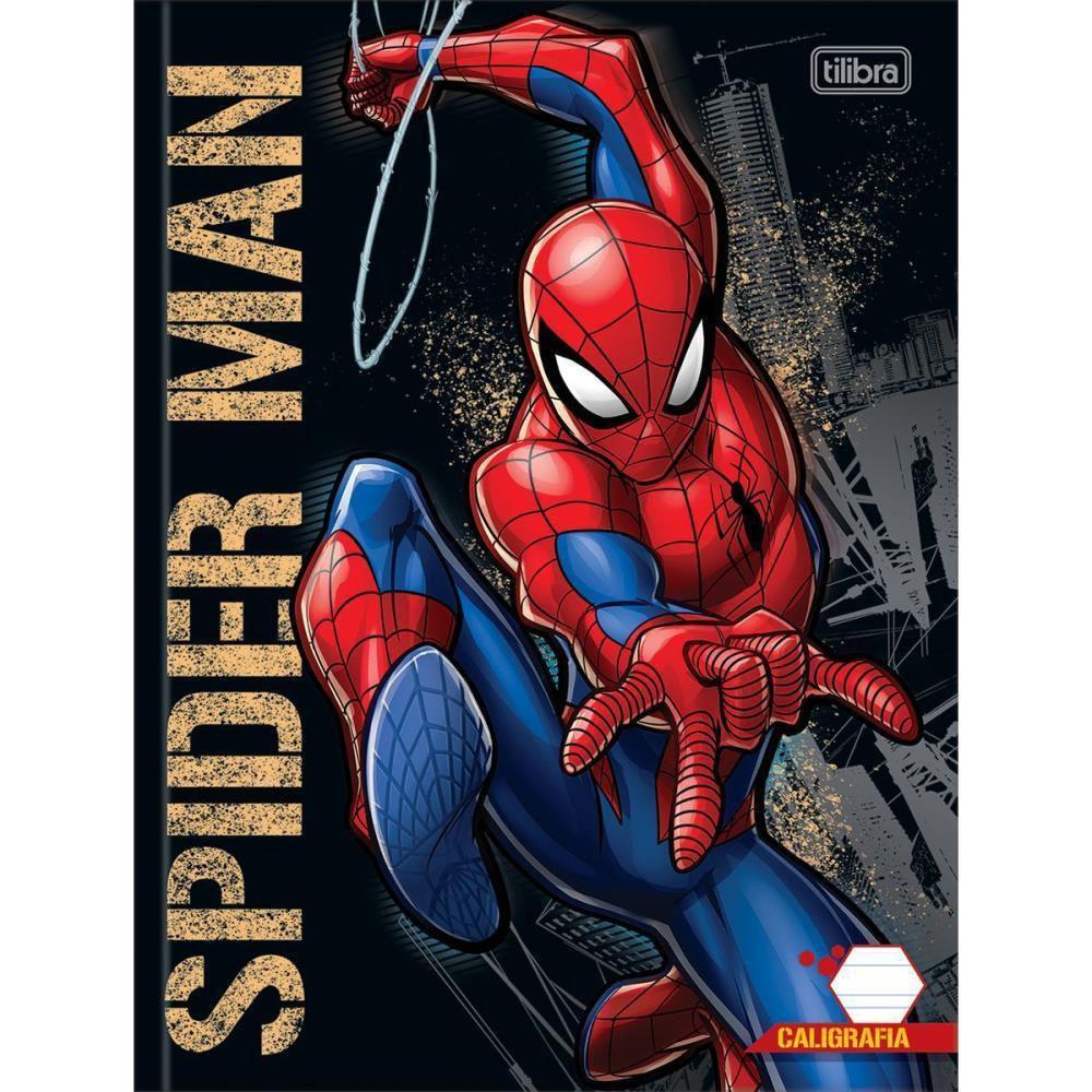 Caderno Caligrafia Capa Dura Spider-Man 40Fl Vert. Broc - Tilibra - Caderno  de Caligrafia - Magazine Luiza
