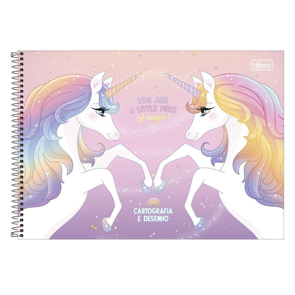 Caderno Para Colorir Infantil Menina 80 Folhas