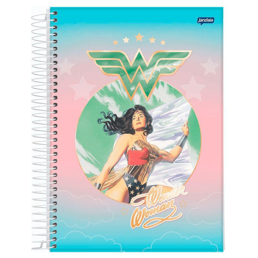 Caderno Universitário 10x1 160 Fls C.D. Jandaia - Mulher Maravilha 6 ...