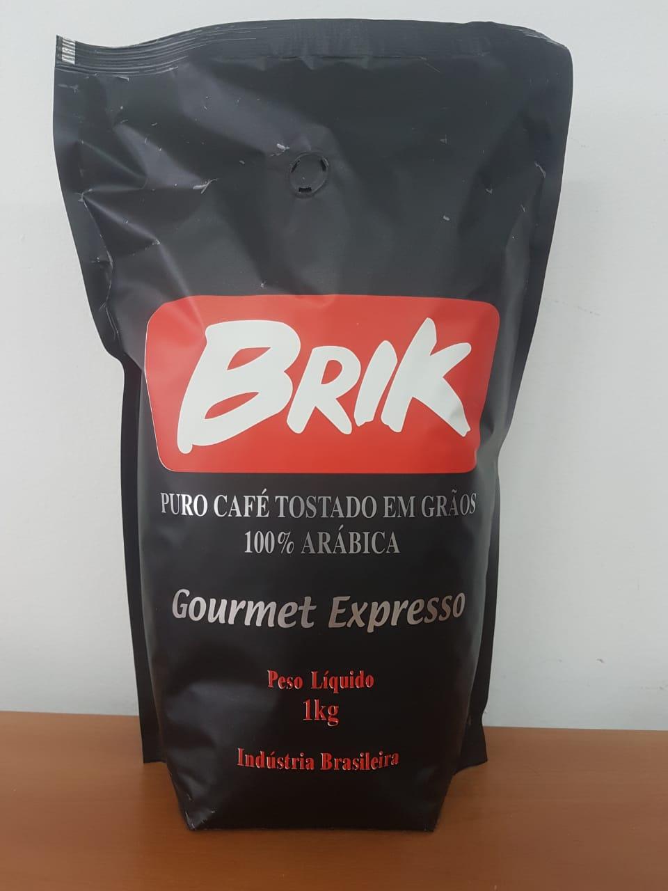 Café Expresso Gourmet em Grão Arabica 1kg Café tostado