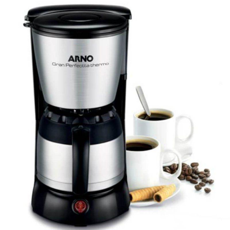 Cafeteira Arno Gran Perfectta Thermo 110V Preta Inox com Jarra Térmica ...