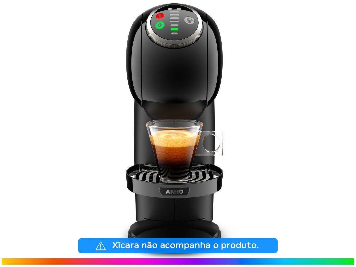 Cafeteira Elétrica Arno Nescafe Dolce Gusto Genio S Plus DGS2 Preta