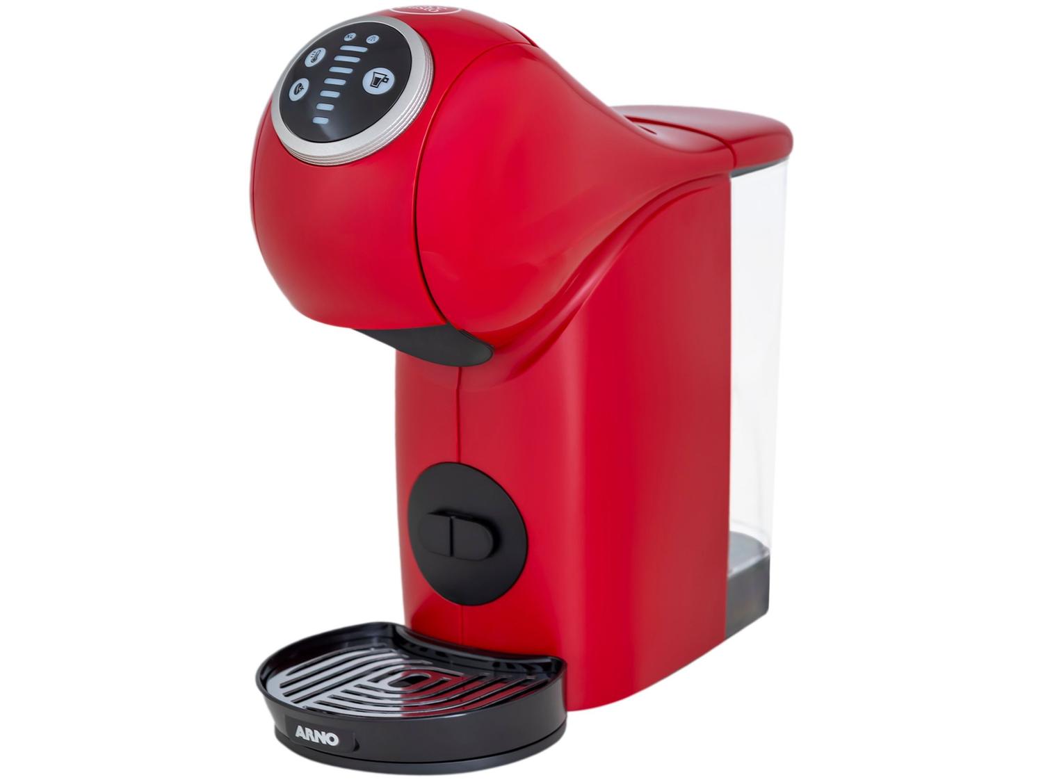Cafeteira Elétrica Arno Nescafe Dolce Gusto Genio S Plus DGS3 Vermelha