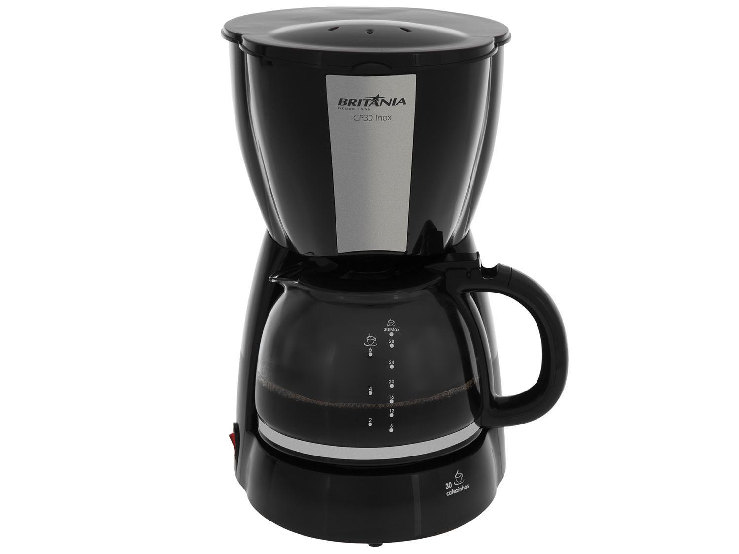 Cafeteira Elétrica Britânia CP30 Preta