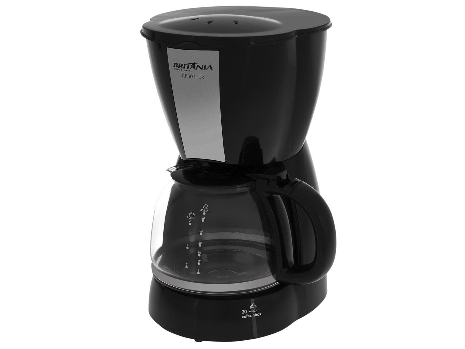 Cafeteira Elétrica Britânia CP30 Preta