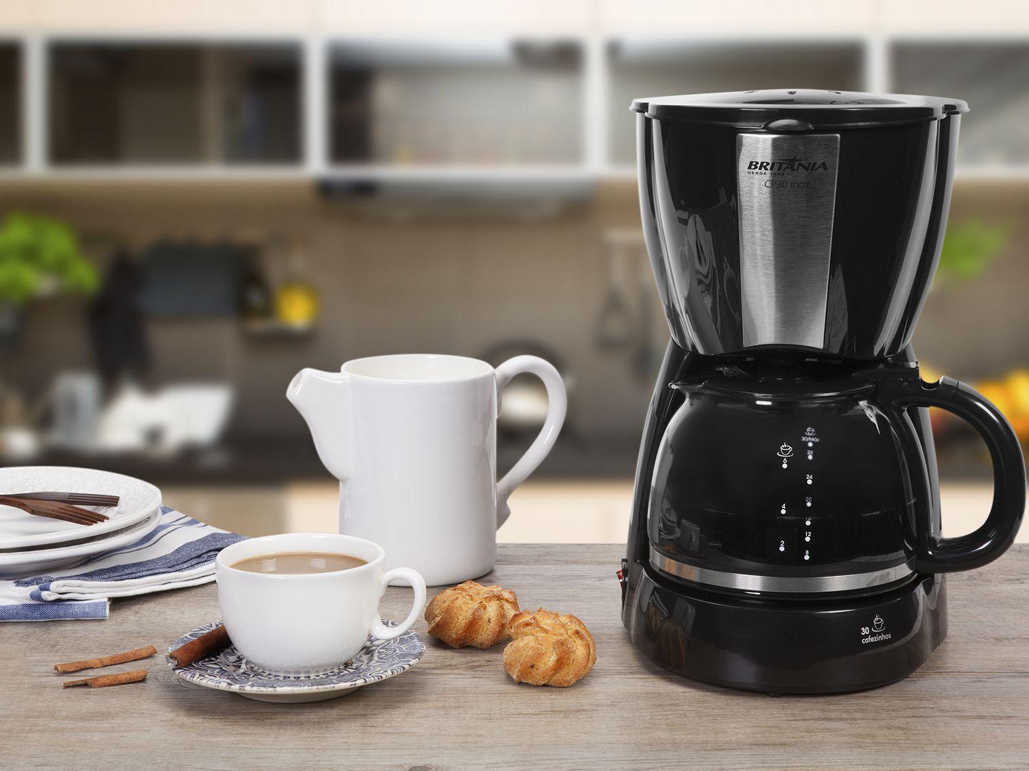 Cafeteira Elétrica Britânia CP30 Preta