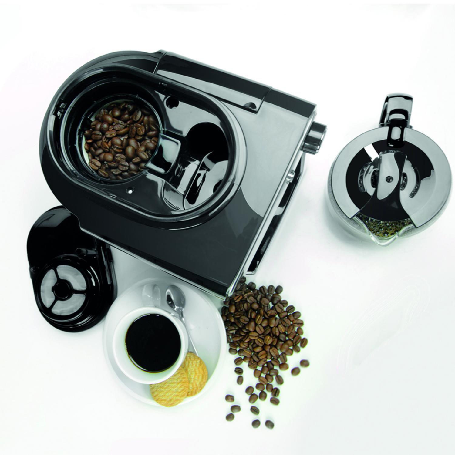 Cafeteira Elétrica com Moedor de Grãos de Café e Chás Le Cook ...