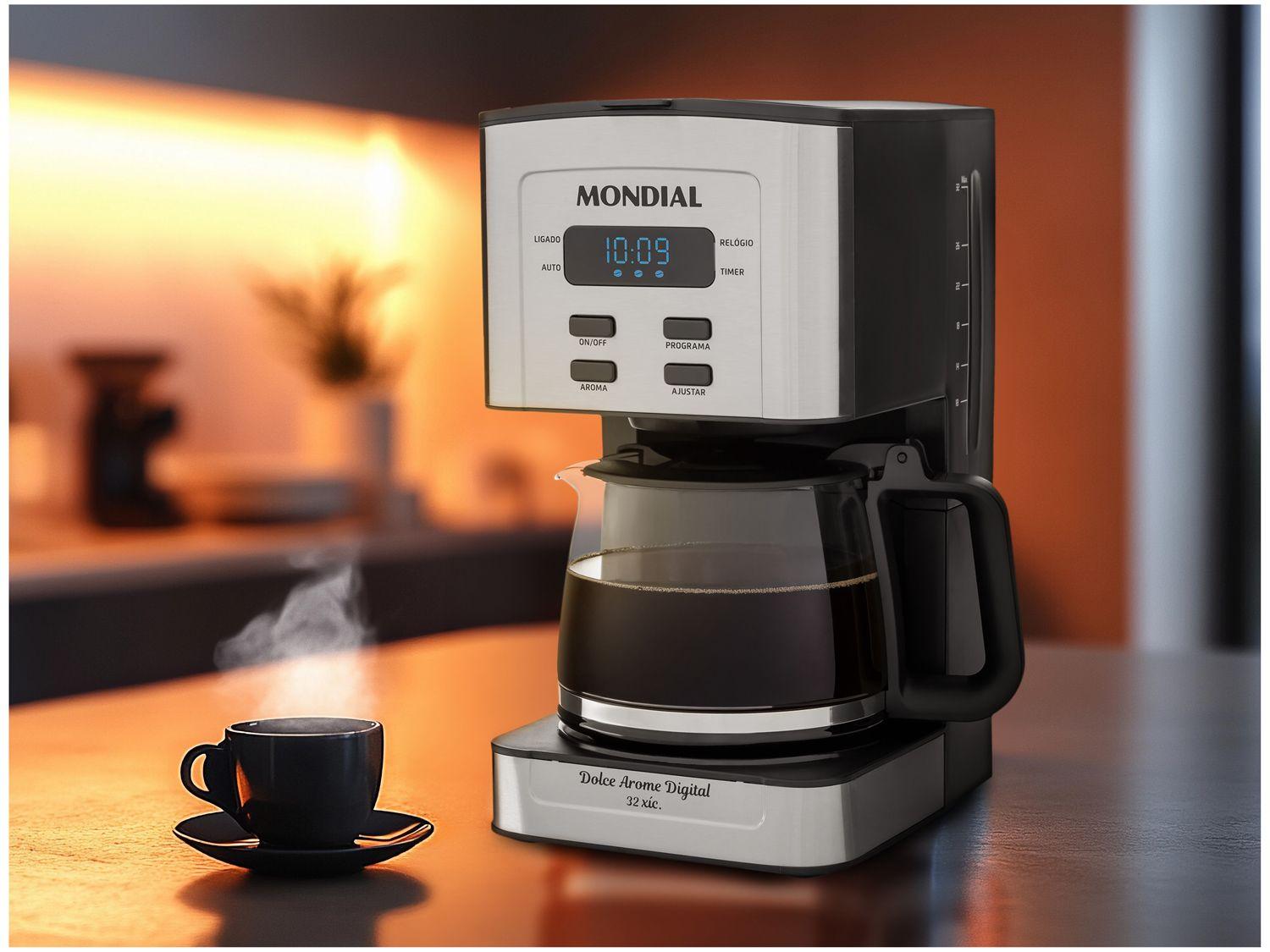 Cafeteira Elétrica Mondial Dolce Arome Digital