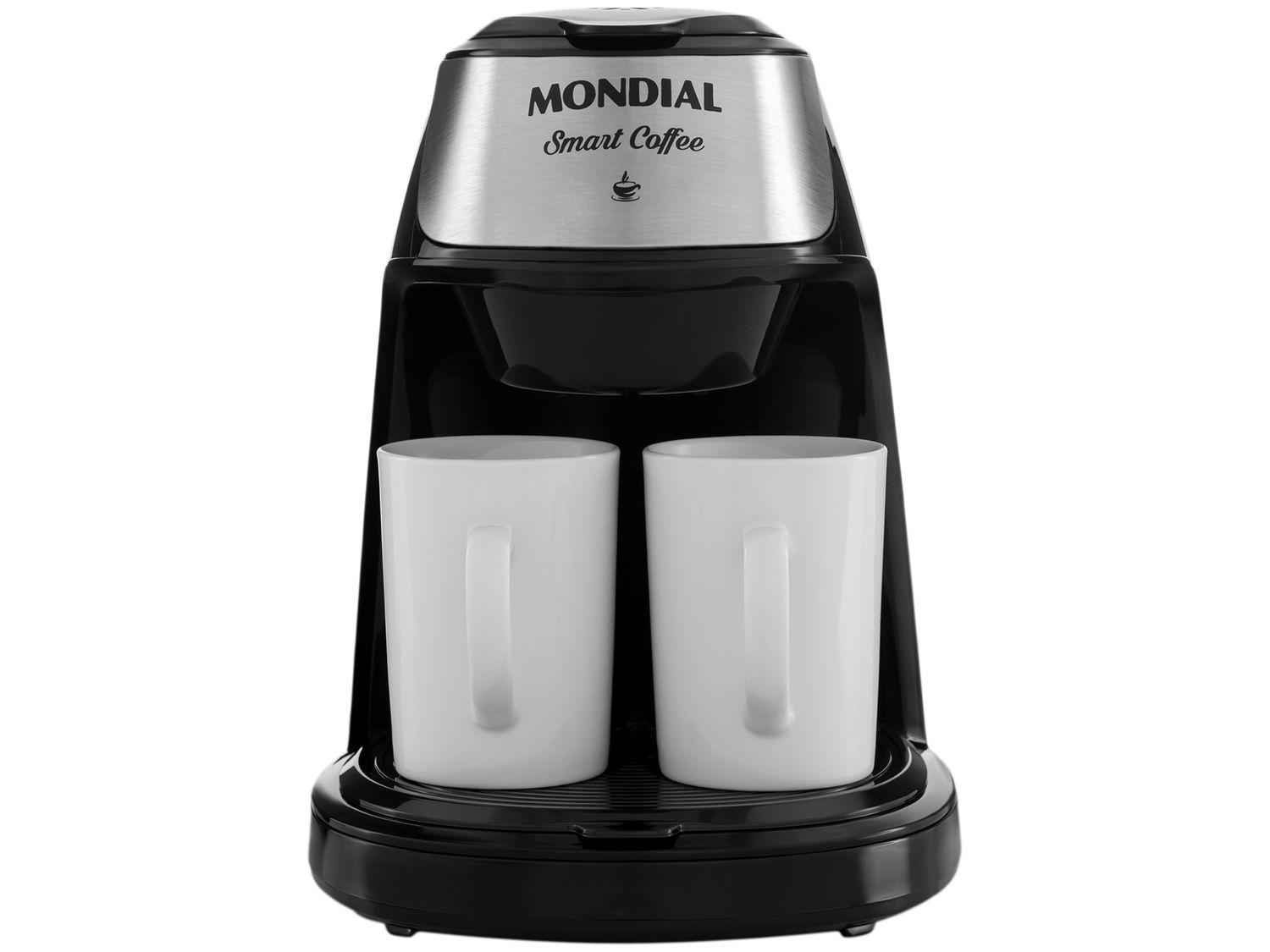 Cafeteira Elétrica Mondial Smart Coffee C-42-2X-BI
