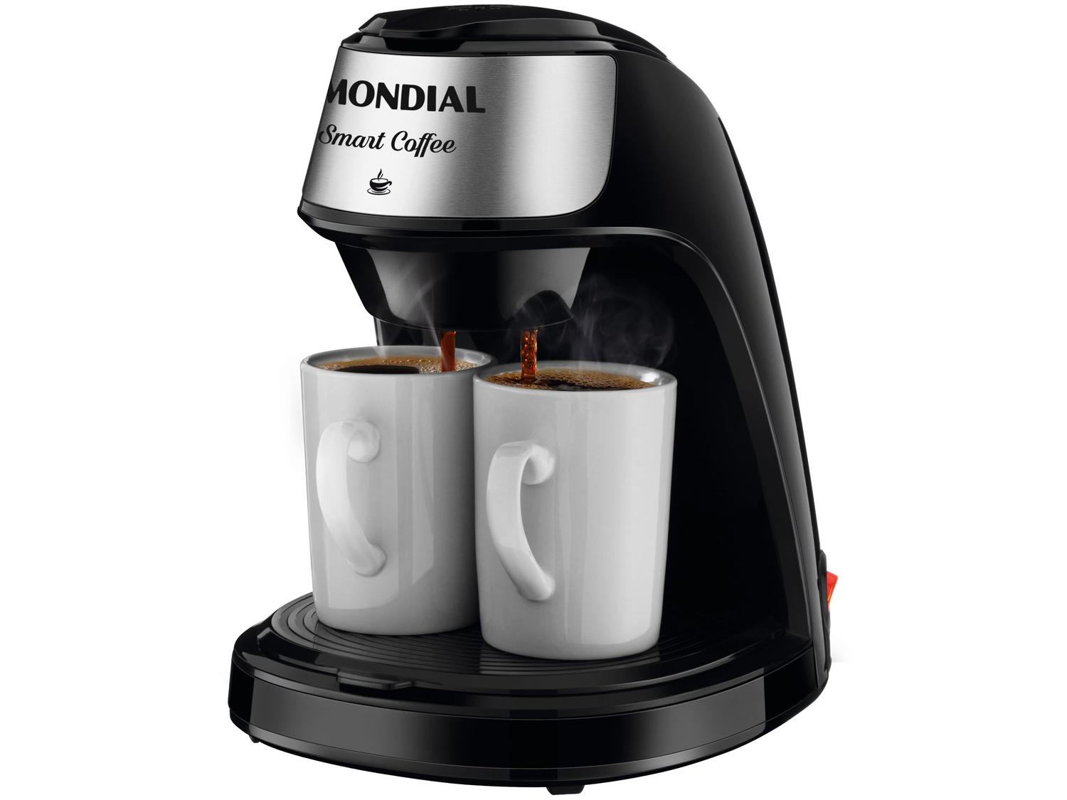 Cafeteira Elétrica Mondial Smart Coffee C-42-2X-BI