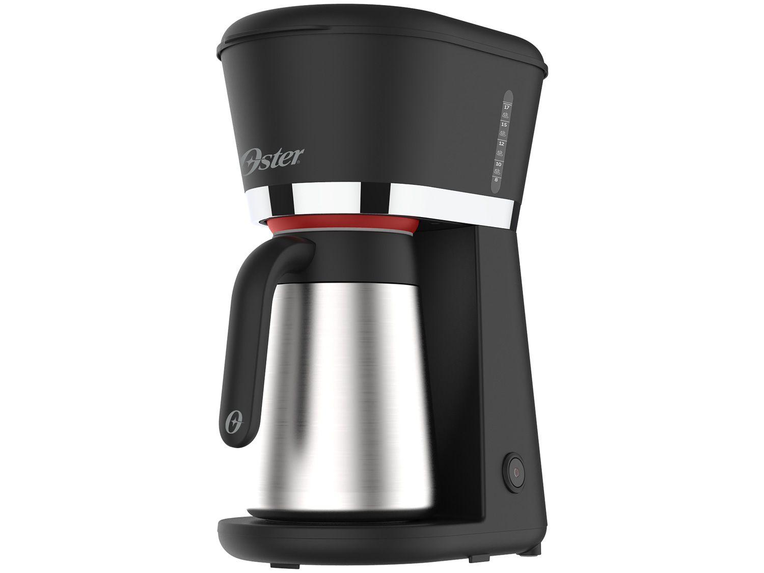 Cafeteira Elétrica Oster Black OCAF400 Jarra Inox
