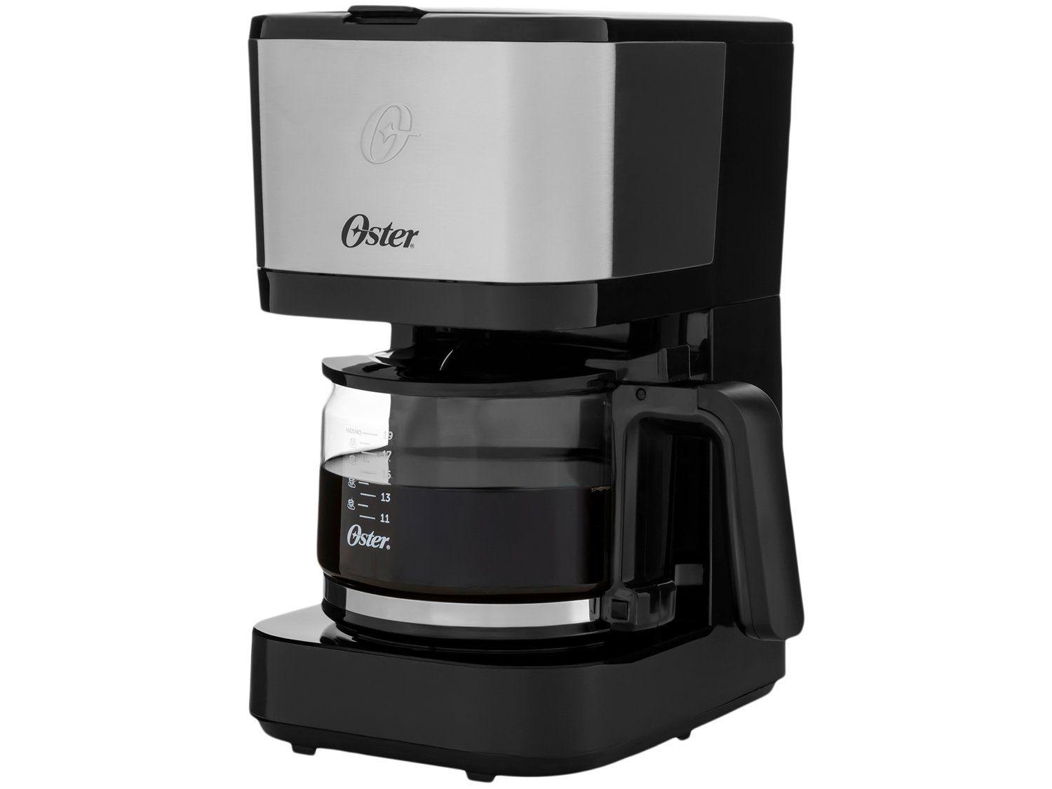 Cafeteira Elétrica Oster Compacta OCAF300 19 Cafés Preto