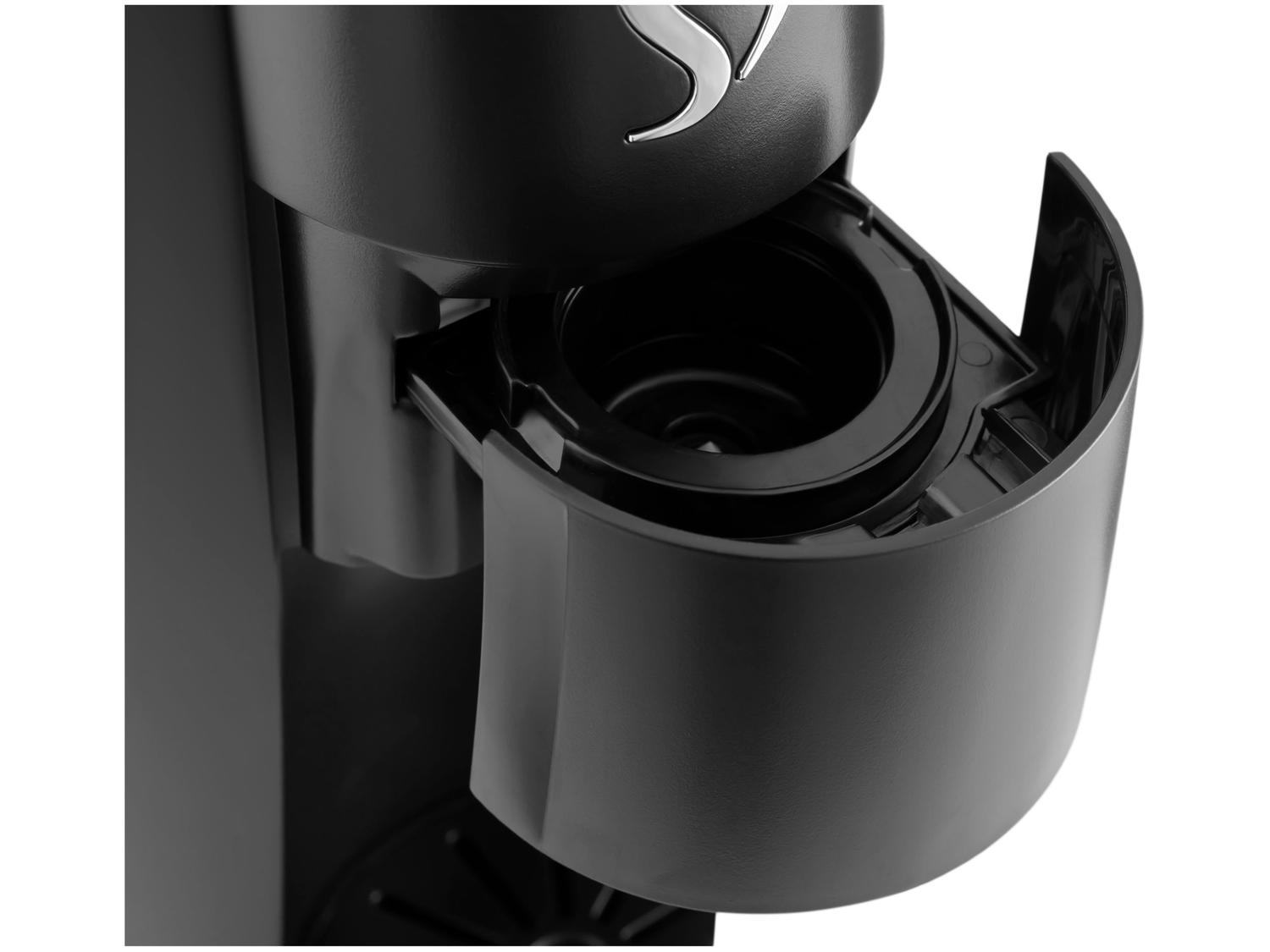 Cafeteira Espresso 3 Corações Lov Preto