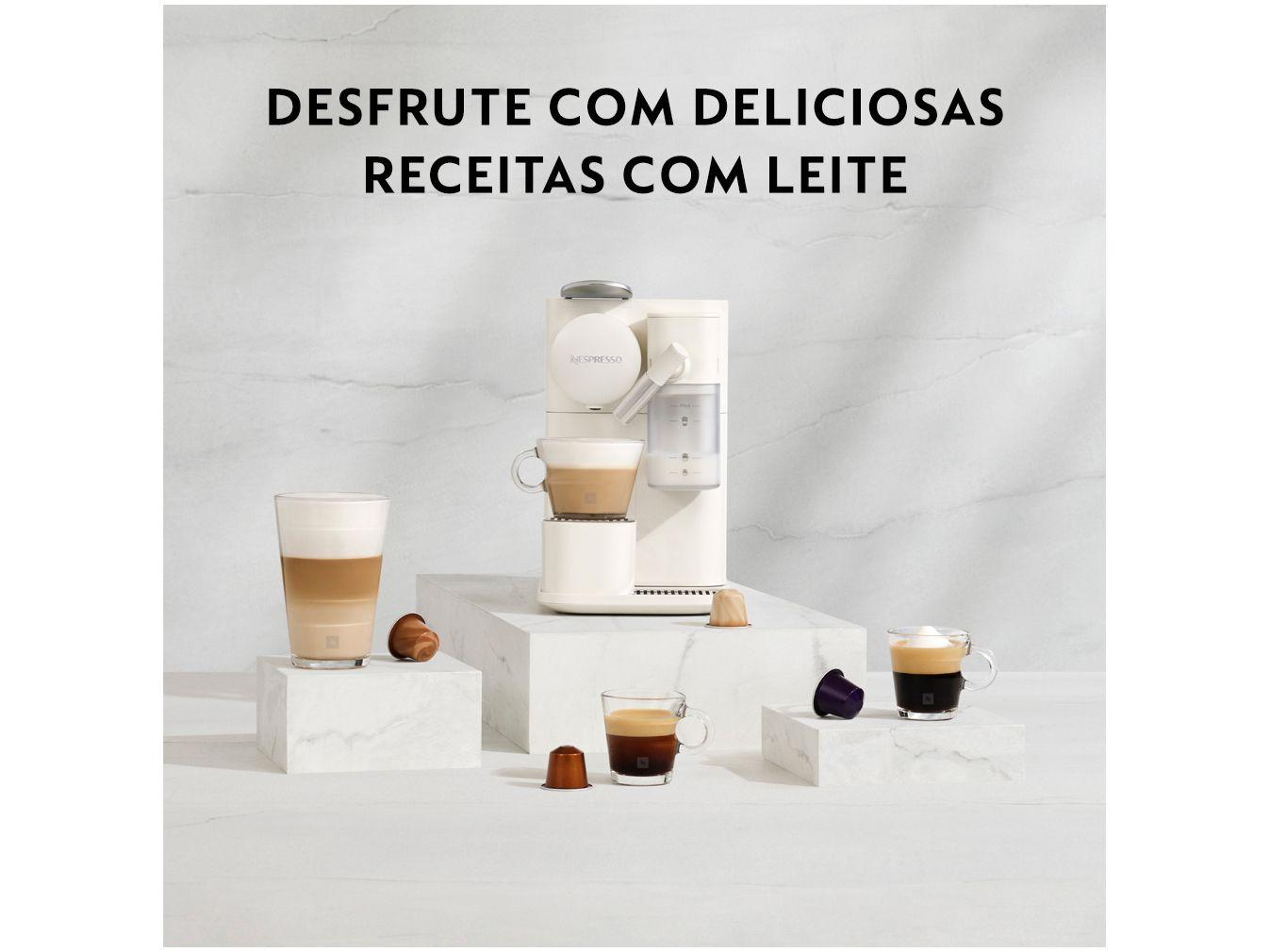 Cafeteira Espresso Nespresso Lattissima One Preto