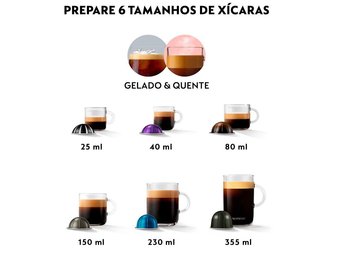 Cafeteira Espresso Nespresso Vertuo Pop Azul