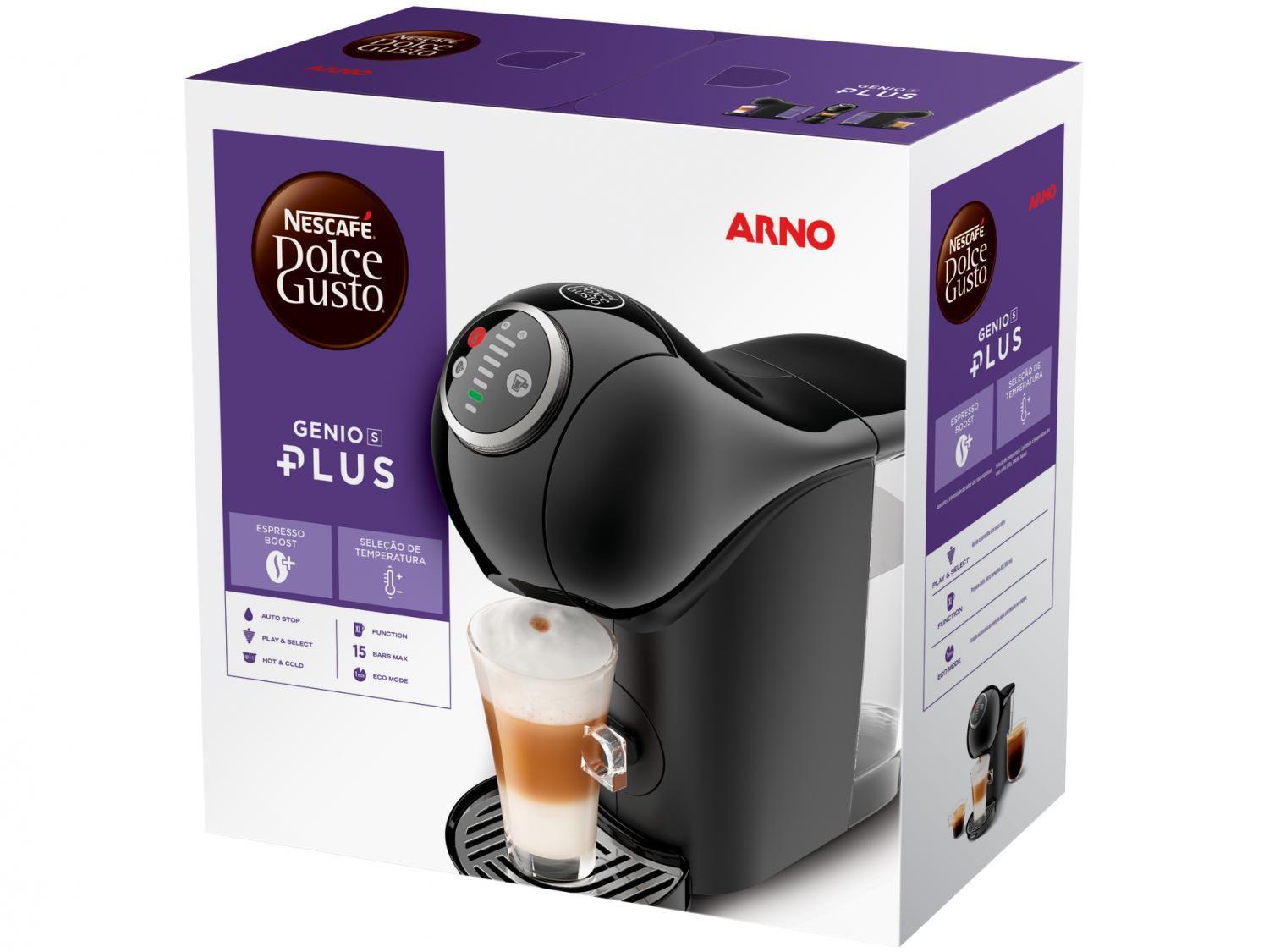 Cafeteira Expresso Arno Nescafé Dolce Gusto - Genio S Plus de Cápsula ...