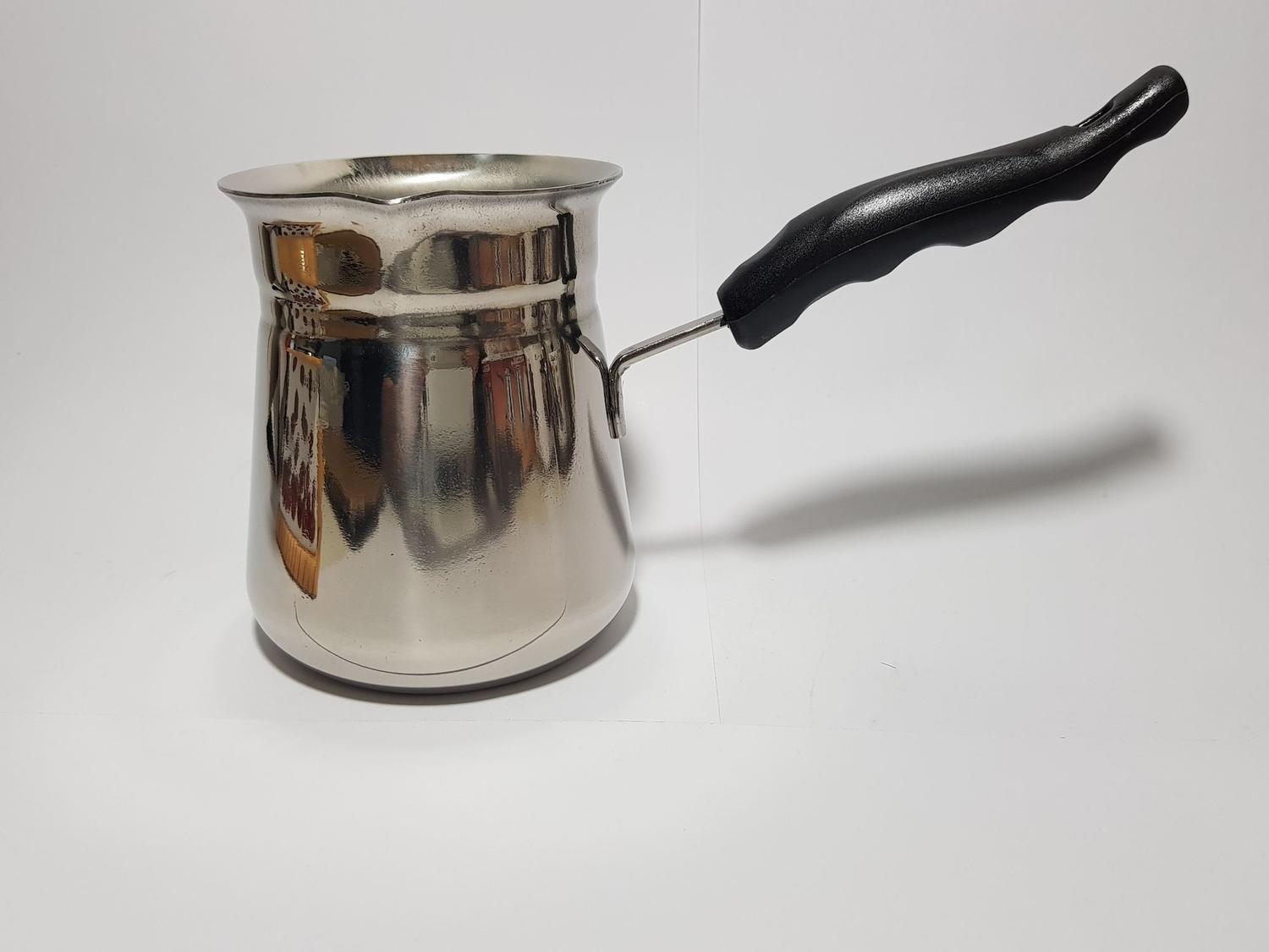 Caffettiera Turca In Acciaio Inox Café Olé | Cezve Ibrik Tradizionale Da 170 Ml - Foto 8