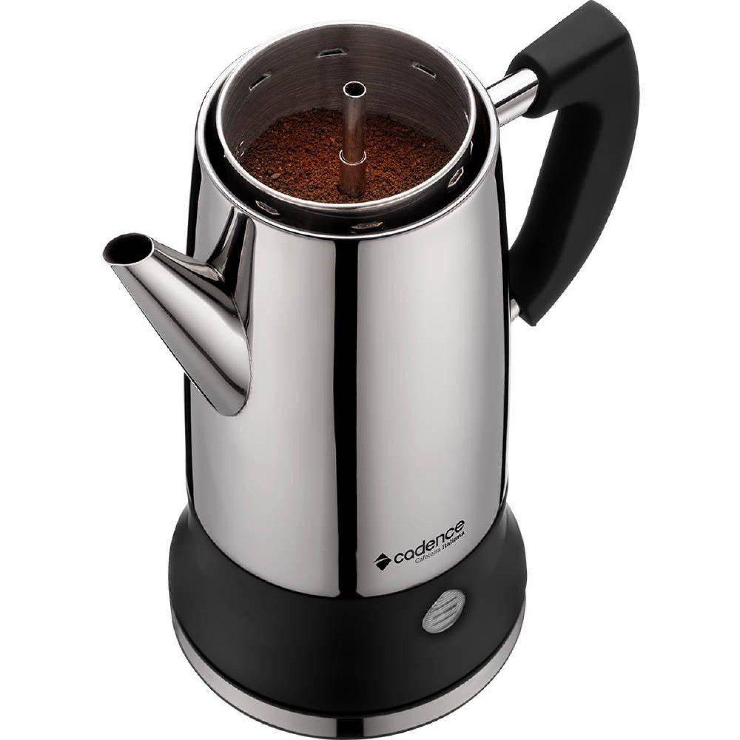 Cafeteira Italiana Elétrica Inox Cadence 127V - Cafeteira Italiana ...